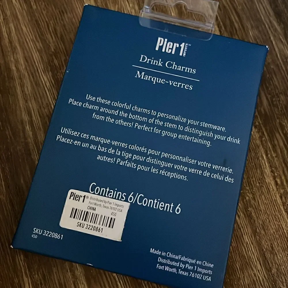 Pier 1 Drink Charms
